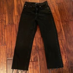 Zara straight jeans